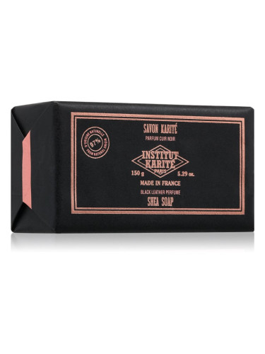 Institut Karité Paris Black Leather Shea Soap луксозен твърд сапун с масло от шеа 150 гр.