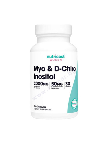 НУТРИКОСТ МИО И D-ХИРО ИНОЗИТОЛ ЗА ЖЕНИ капсули * 120