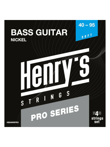 Henry's PRO Nickel 40-95 Струни за бас китара