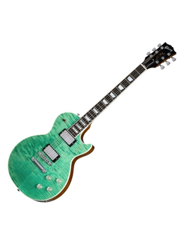 Gibson Les Paul Modern Figured SeaFoam Green Електрическа китара