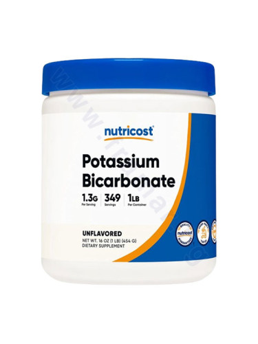 НУТРИКОСТ КАЛИЕВ БИКАРБОНАТ прах 454 г