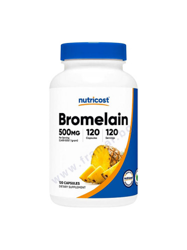 НУТРИКОСТ БРОМЕЛАИН капсули 500 мг * 120