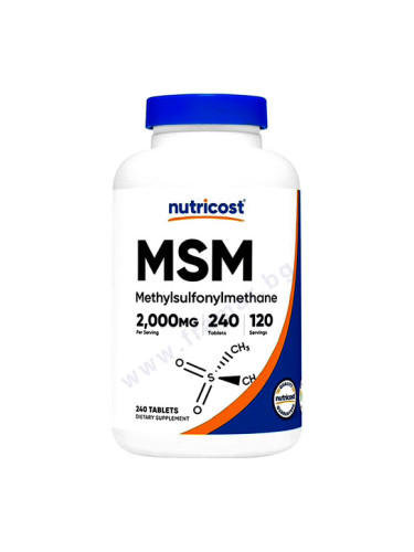 НУТРИКОСТ МСМ (МЕТИЛ СУЛФОНИЛ МЕТАН) таблетки 1000 мг * 240
