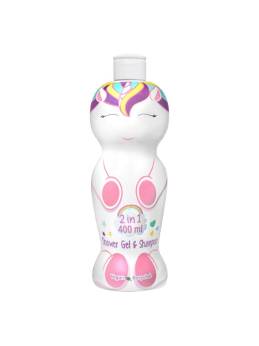 Be a Unicorn Shampoo & Shower Gel душ гел и шампоан 2 в 1 за деца 400 мл.