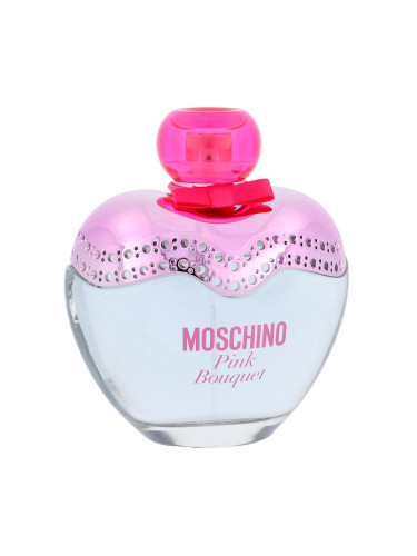 Moschino Pink Bouquet Eau de Toilette за жени 100 ml увредена кутия