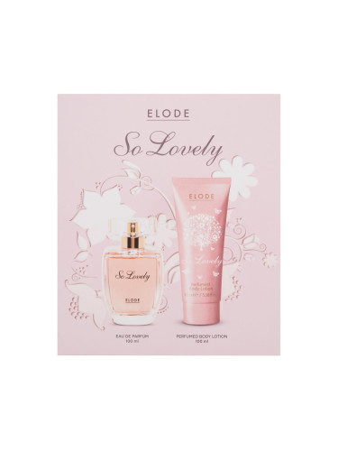 ELODE So Lovely Подаръчен комплект EDP 100 ml + лосион за тяло 100 ml увредена кутия