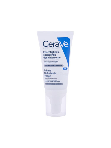 CeraVe Moisturizing Facial Lotion Нощен крем за лице за жени 52 ml увредена кутия