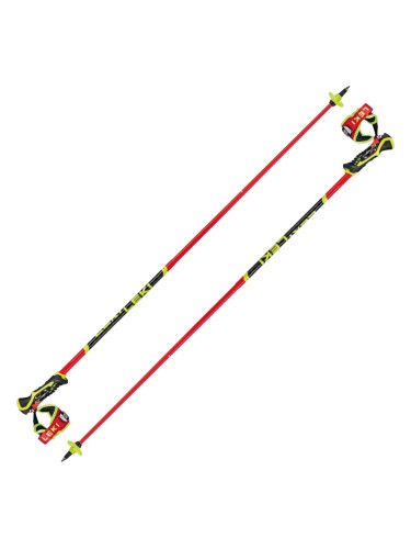 Leki Venom SL 3D Bright Red/Black/Neonyellow 125 cm Щеки за ски