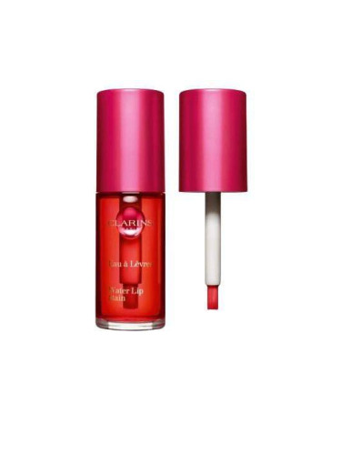 Clarins Water Lip Stain 03 Red Water Течно червило с лека текстура без опаковка