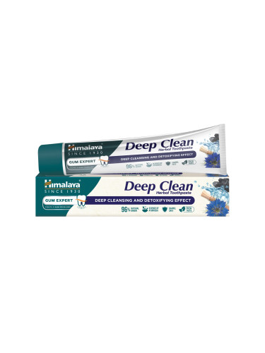 Deep Clean Билкова паста, Himalaya Wellness, 75 ml