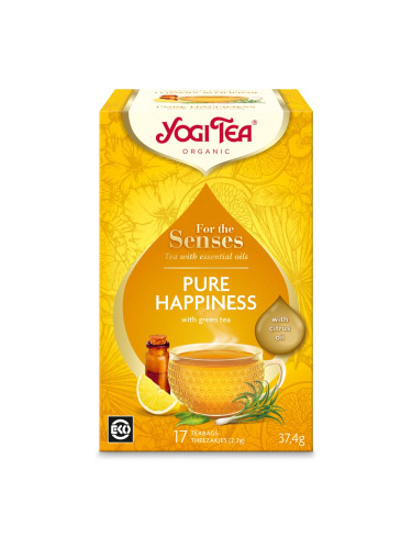Yogi Tea Био Чай Истинско Щастие, 17пакетчета