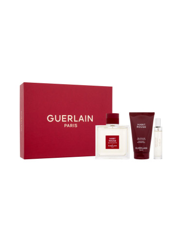 Guerlain Habit Rouge Подаръчен комплект EDT 100 ml + EDT 10 ml + душ гел 75 ml