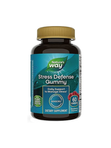 АНТИ СТРЕС ФОРМУЛА ГЪМИ жeлирани таблетки * 60 NATURE'S WAY