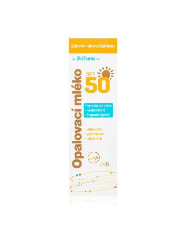 MedPharma Suntan Lotion SPF50 крем за тен с висока UV защита 230 мл.