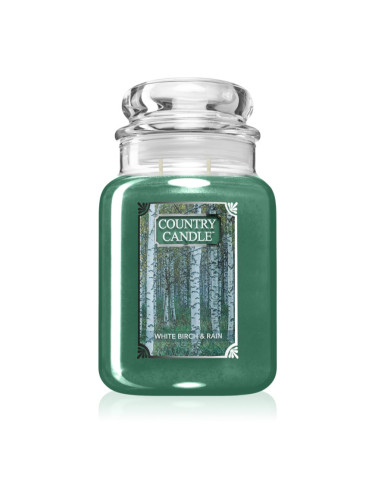 Country Candle White Birch & Rain ароматна свещ 737 гр.