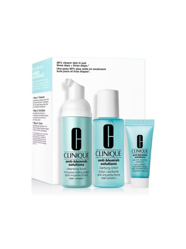 Clinique Anti-Blemish Solutions™ Mini Kits подаръчен комплект за проблемна кожа