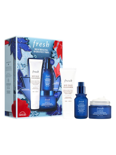 fresh Lotus Resurfacing Trio комплект за грижа за лицето