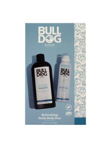 Bulldog Fresh Mint Duo подаръчен комплект за тяло за мъже