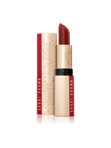 Bobbi Brown Holiday Luxe Lipstick луксозно червило с хидратиращ ефект цвят Claret 3,5 гр.