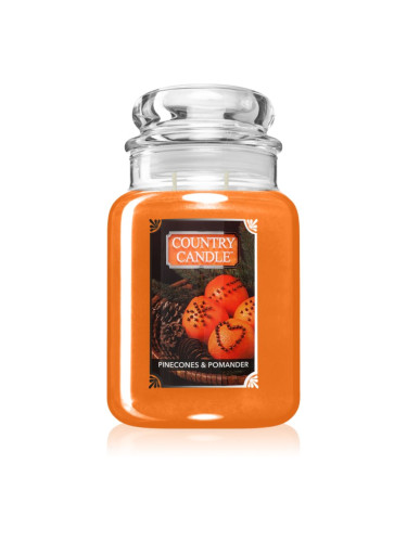 Country Candle Pinecone & Pomander ароматна свещ 737 гр.