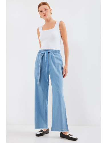 Bigdart 6469 Wide Leg Jeans - Blue