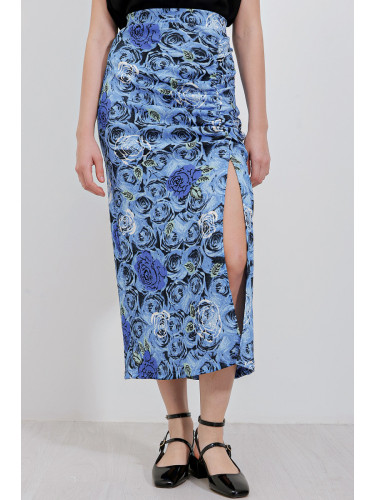 Bigdart 1880 Slit Skirt - Blue