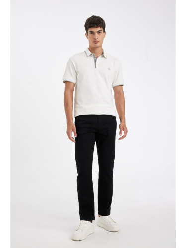 DEFACTO Basic Straight Leg Trousers with Pockets