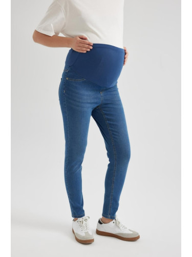 DEFACTO Skinny Fit Extra Tight Fit Normal Waist Extra Skinny Leg Maternity Trousers.