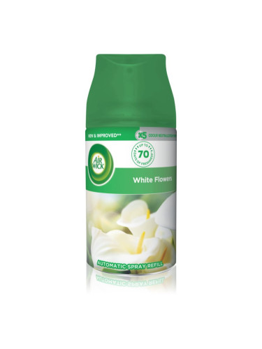 Air Wick Freshmatic White Flowers ароматизатор за въздух пълнител 250 мл.