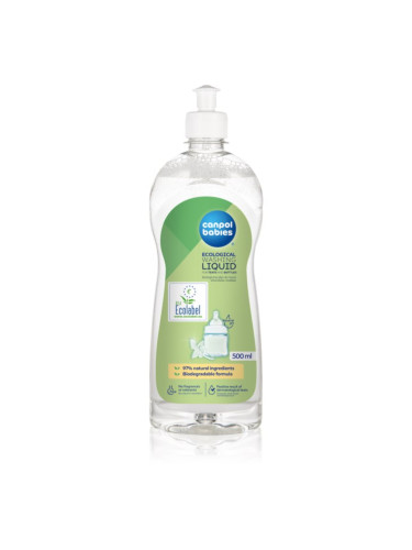 Canpol babies Ecological Washing Liquid почистващ препарат за бебешки аксесоари 500 мл.