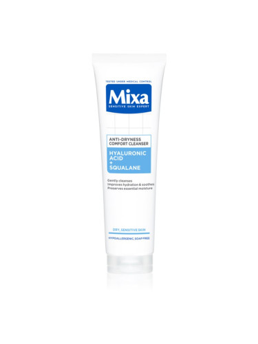 MIXA Anti-Dryness Comfort Cleanser почистващ гел за лице срещу суха кожа 150 мл.