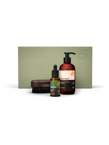 Beviro Bergamia Wood Beard Care Kit подаръчен комплект за брадата