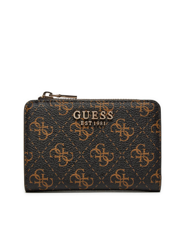 Голям дамски портфейл Guess SWQE85 00156 Кафяв