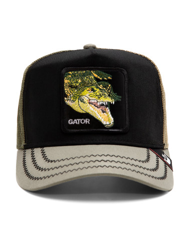 Шапка с козирка Goorin Bros Tri Gator 101-1821 Зелен