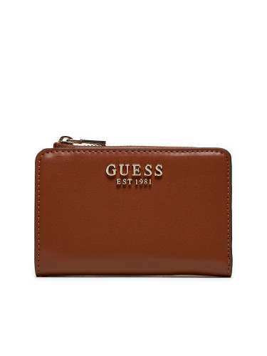 Малък дамски портфейл Guess SWVC85 00156 Кафяв