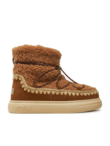 Апрески Mou Eskimo Sneaker Bold Scoub Lace FW411012A Кафяв