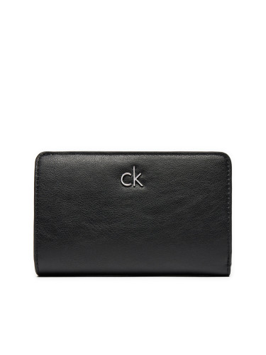 Голям дамски портфейл Calvin Klein Ck Daily Medium Bifold_Pbl K60K613075 Черен