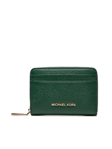 Голям дамски портфейл MICHAEL Michael Kors 32T4GJ6Z5L Зелен