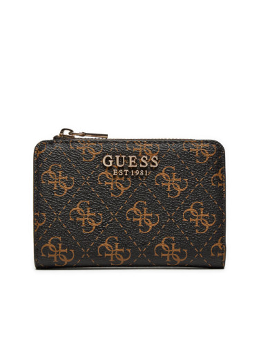 Guess Голям дамски портфейл SWQE85 00156 Кафяв