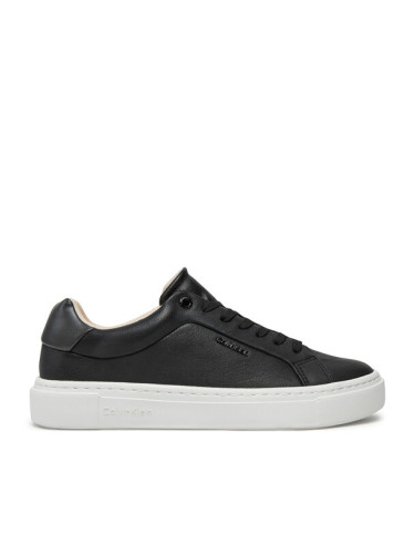 Calvin Klein Сникърси Cupsole Lace Up W/Ml HW0HW02288 Черен