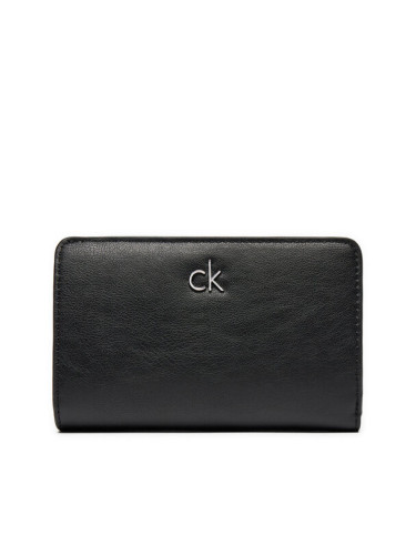 Calvin Klein Голям дамски портфейл Ck Daily Medium Bifold_Pbl K60K613075 Черен