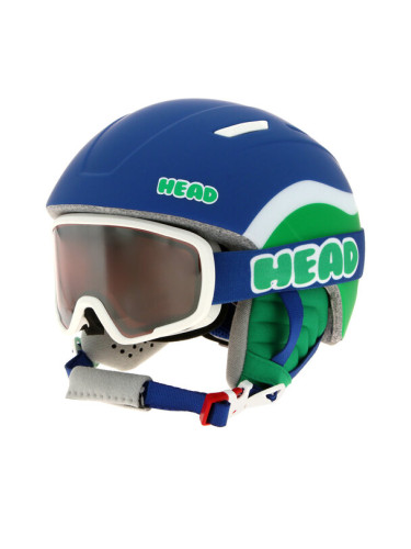 Head Скиорска каска Mojo Set Blue/Green 328664 Син