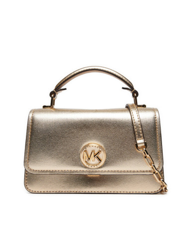 MICHAEL Michael Kors Дамска чанта Delancey 32T4GD8C5M Златист