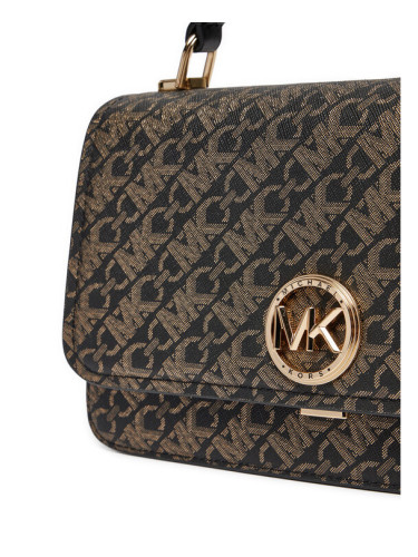 MICHAEL Michael Kors Дамска чанта Delancey 30F4GD8S6B Черен