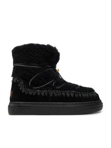 Mou Апрески Eskimo Sneaker Bold Scoub Lace FW411012A Черен