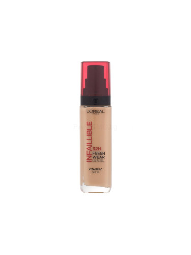 L'Oréal Paris Infaillible 32H Fresh Wear SPF25 Фон дьо тен за жени 30 ml Нюанс 260 Warm