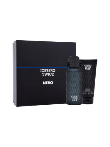 Iceberg Twice Nero Подаръчен комплект EDT 125 ml + душ гел 100 ml