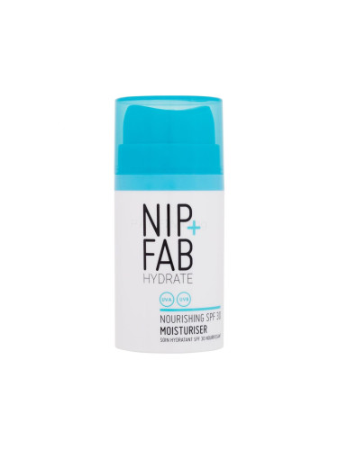 NIP+FAB Hydrate Nourishing Moisturiser SPF30 Слънцезащитен продукт за лице за жени 50 ml