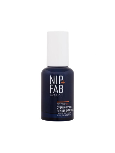 NIP+FAB Exfoliate Glycolic Fix Overnight Skin Reviver Extreme 8% Серум за лице за жени 45 ml