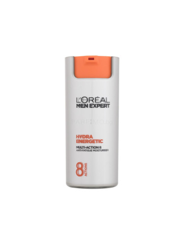 L'Oréal Paris Men Expert Hydra Energetic Multi-Action 8 Anti-Fatigue Moisturiser Дневен крем за лице за мъже 50 ml